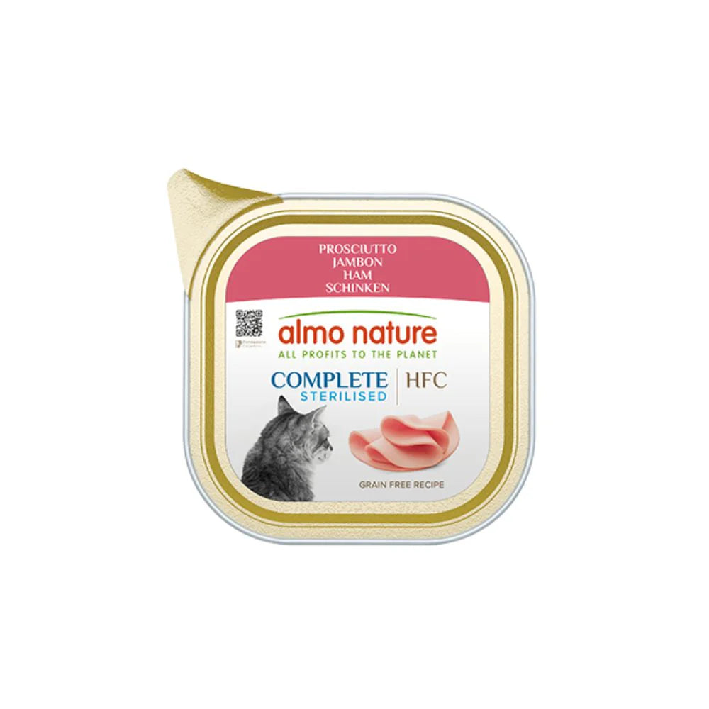 ALMO NATURE HFC Complete Cats Sterilised Prosciutto 85g ALMO NATURE HFC Complete Cats Sterilised Prosciutto 85g